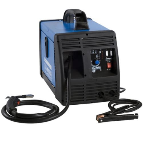 Awelco Bluemig 110: Saldatrice a Filo MIG-MAG/FLUX 35–90A Compatta e Carrellabile