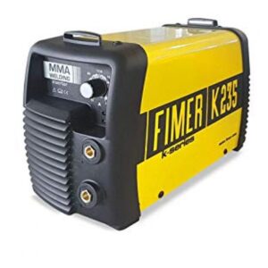 Fimer K235: Saldatrice Inverter MMA DC + TIG Scratch 180A 230V, Elettrodi fino a 4,0 mm con Valigetta
