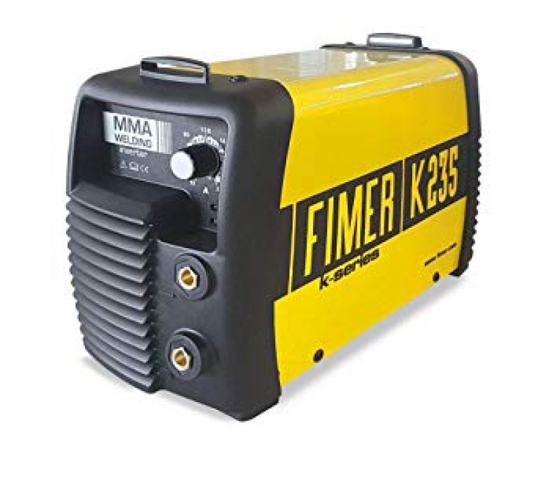 Fimer K235: Saldatrice Inverter MMA DC + TIG Scratch 180A 230V, Elettrodi fino a 4,0 mm con Valigetta