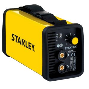 Stanley 460100 – Saldatrice Inverter MMA 90A 230V per elettrodi 1,6–2,5 mm con accessori e valigetta