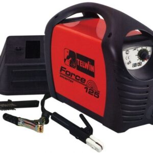 Telwin Force 125: Saldatrice Inverter MMA DC 10–80A 230V per Elettrodi fino a 2,5 mm
