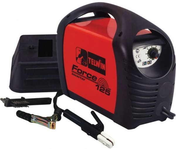 Telwin Force 125: Saldatrice Inverter MMA DC 10–80A 230V per Elettrodi fino a 2,5 mm