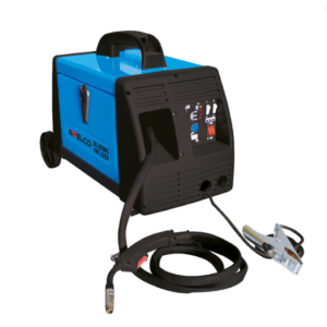 Awelco Bluemig 145: Saldatrice a Filo MIG/MAG e NO GAS 30–120A 230V per Bobine fino a 5 kg