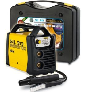Deca SIL 313: Saldatrice Inverter MMA DC + TIG Scratch 10–130A 230V, Elettrodi fino a 3,2 mm