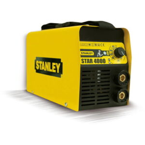 Stanley Star 4000 – Saldatrice Inverter MMA 160A 230V DC con Hot Start, Arc Force e Anti-Sticking