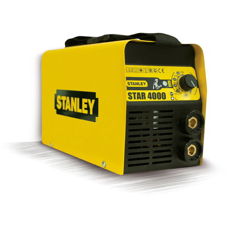 Stanley Star 4000 – Saldatrice Inverter MMA 160A 230V DC con Hot Start, Arc Force e Anti-Sticking