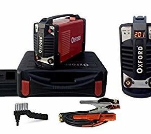 Oxford MMA 200 – Saldatrice Inverter MMA 200A, Compatta 5,5 kg con Valigetta