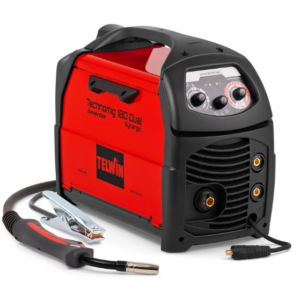 Telwin Technomig 180 Dual Synergic: Saldatrice Multiprocesso 170A OneTouch MIG/MAG FLUX Brazing MMA TIG DC-Lift