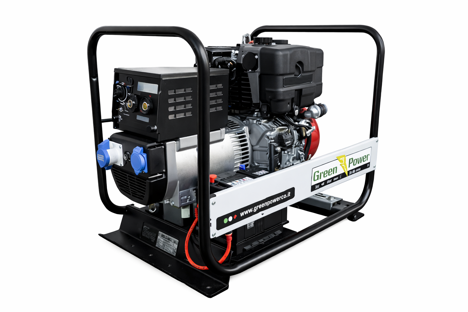 Motosaldatrice Green Power GPW 220 A/MKM con motore Kohler – 220 A DC e 5 kVA monofase