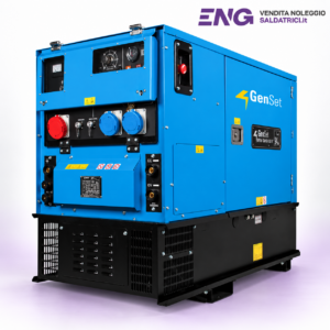Noleggio motosaldatrice diesel GenSet MPM 16/400 SS-Y - 400 A
